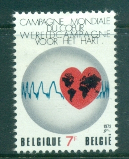 Belgium-1972-World-Health-Day-MLH-lot83353