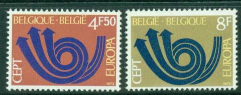 Belgium-1973-Europa-MUH-Lot15363