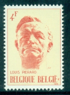 Belgium-1973-Louis-Pierard-MLH-lot83370