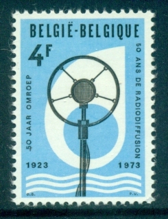 Belgium-1973-Radio-Belgium-MLH-lot83372