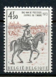 Belgium-1973-Stamp-Day-MUH