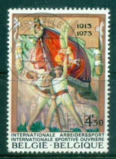 Belgium-1973-Workers-Sports-Movement-FU-lot83364