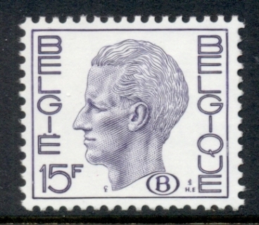 Belgium-1974-80-King-Baudouin-15fr-Parcel-MUH