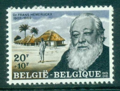 Belgium-1975-Frans-Hemerijckx-Leprosarium-MUH-lot83588