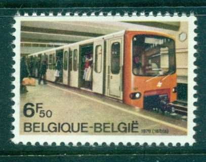 Belgium-1976-Brussels-Subway-MLH-lot83405