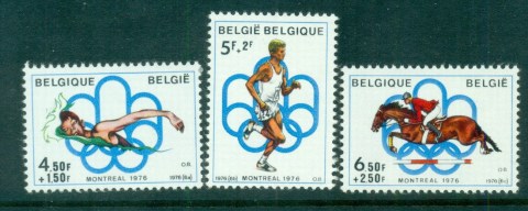 Belgium-1976-Montreal-Olympics-MUH-lot83592