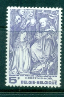 Belgium-1976-Xmas-MLH-lot83407