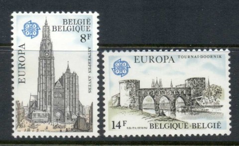 Belgium-1978-Europa-MUH