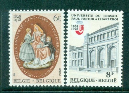 Belgium-1978-Municipal-Education-MUH-lot83424