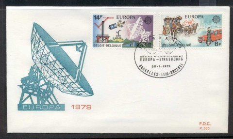 Belgium-1979-Europa-Communications-FDC