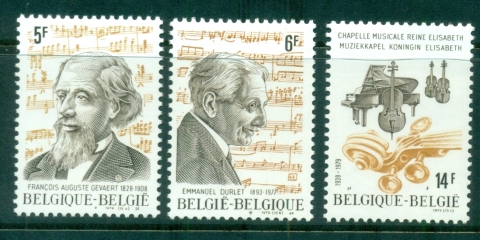 Belgium-1979-Musicians-MUH-lot83441