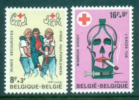 Belgium-1979-Red-Cross-MUH-lot83600