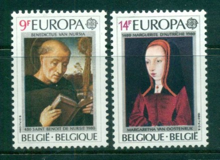 Belgium-1980-Europa-MUH-lot83448