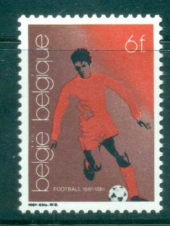 Belgium-1981-Soccer-in-Belgium-MUH-lot83463