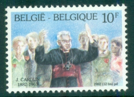 Belgium-1982-Cardinal-Joseph-Cardijn-MUH-lot83478