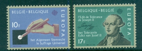 Belgium-1982-Europa-MUH-lot83473