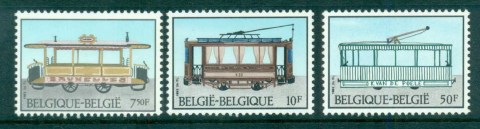 Belgium-1983-Trams-MUH-lot83480