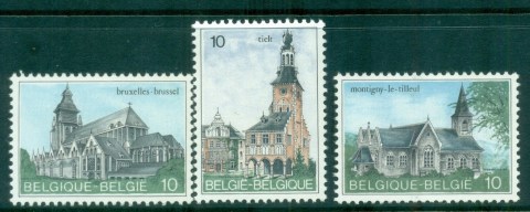 Belgium-1984-Churches-MUH-lot83503