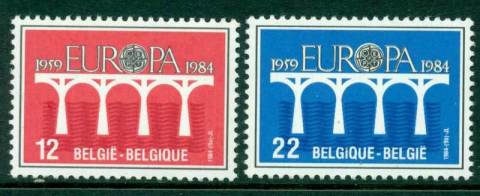 Belgium-1984-Europa-MUH-Lot15374