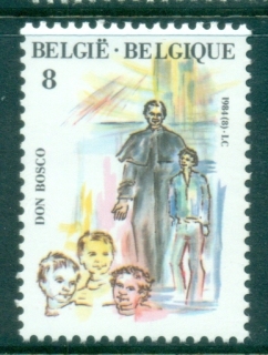 Belgium-1984-John-Bosco-Cannonization-MUH-lot83498