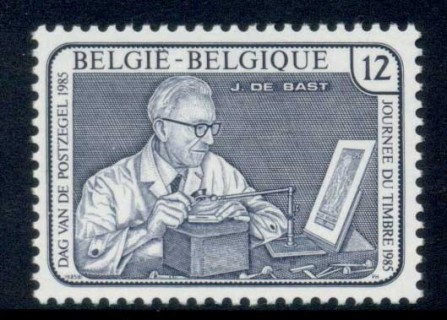 Belgium-1985-Stamp-Day-MUH