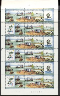 Belgium-1988-Keep-the-Sea-Clean-sheet-folded-MUH