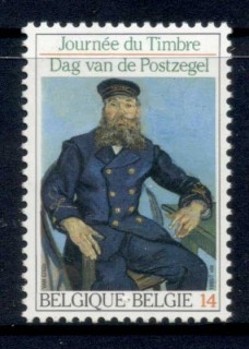 Belgium-1990-Stamp-Day-MUH