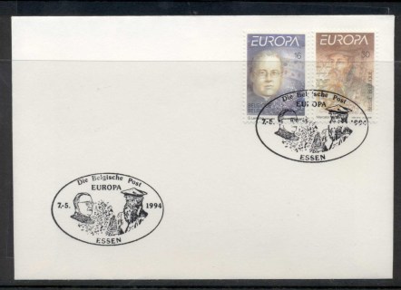 Belgium-1994-Europa-Scientific-Discoveries-FDC