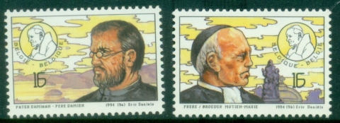 Belgium-1994-The-Visit-of-Pope-Johannes-II-MUH