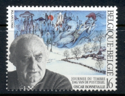 Belgium-1996-Stamp-Day-MUH