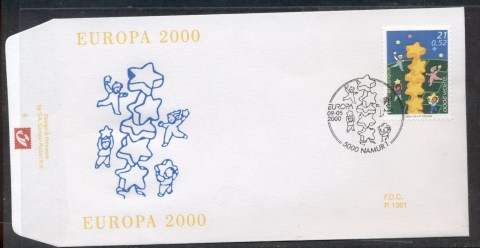 Belgium-2000-Europa-Field-of-Stars-FDC