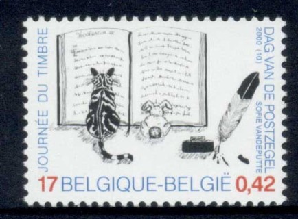 Belgium-2000-Stamp-Day-MUH