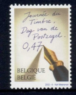 Belgium-2002-Stamp-Day-MUH