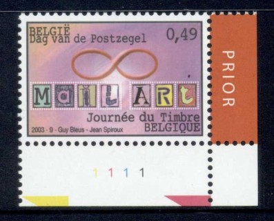 Belgium-2003-Stamp-Day-MUH