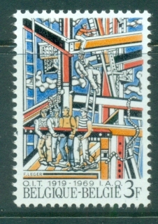 Belgium-1969-ILO-50th-Anniv-jpg-MLH-lot83316