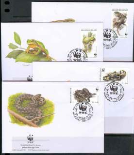 Belgium-2000 WWF Reptiles