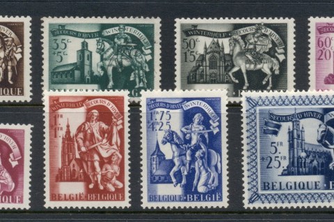 Belgium-1943-44-Welfare-Winter-relief-St-martin-MLH-FU