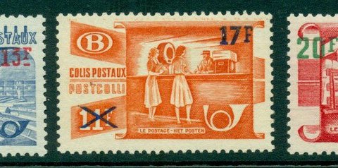 Belgium-1953-Railway-Sorting-Opts-MLH-Lot27314