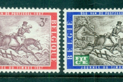 Belgium-1967-Stamp-day