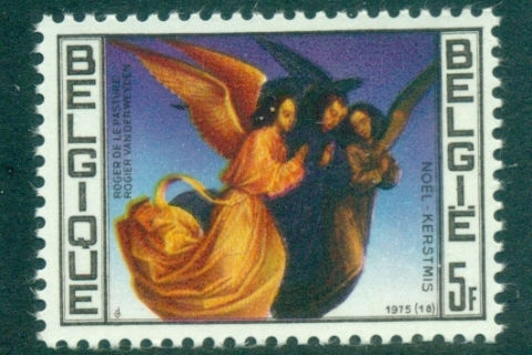 Belgium-1975-Xmas-MLH-lot83398