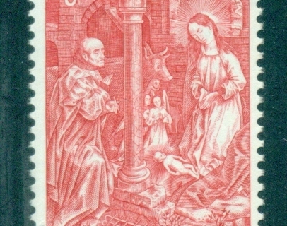 Belgium-1977-Xmas-MLH-lot83419