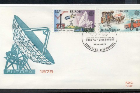 Belgium-1979-Europa-Communications-FDC