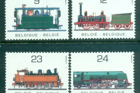 Belgium-1985-Trains-MUH-lot83515