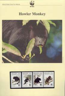 Belize-1997 WWF Howler Monkeys