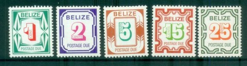 Belize-1976-Postage-Dues-MLH-lot80896