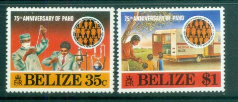 Belize-1977-Pan-American-Health-MLH-lot80859