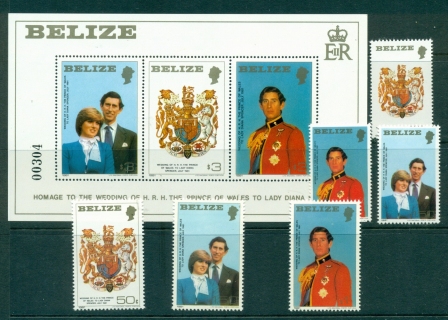 Belize-1981-Royal-Wedding-Charles-Diana-MS-MUH-Lot30187