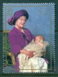 Belize-1985-Queen-Mother-85th-Birthday-MUH-2