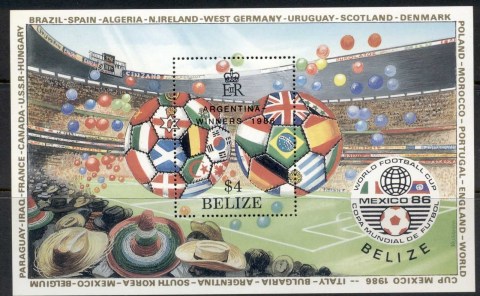 Belize-1986-World-Cup-Soccer-Opt-Argentina-Winners-MS-MUH