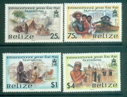 Belize-1987-Intl-jpg-Year-for-the-Homeless-MLH-lot80892